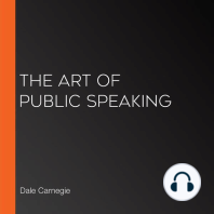 The Art of Public Speaking