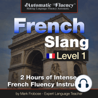 Automatic Fluency French Slang Level 1
