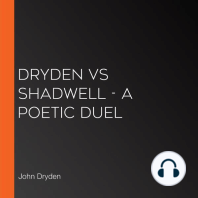 Dryden vs Shadwell - a Poetic Duel