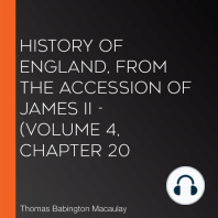 History of England, from the Accession of James II - (Volume 4, Chapter 20