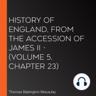 History of England, from the Accession of James II - (Volume 5, Chapter 23)
