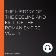 The History of the Decline and Fall of the Roman Empire Vol. III