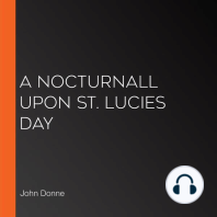 A Nocturnall Upon St. Lucies Day
