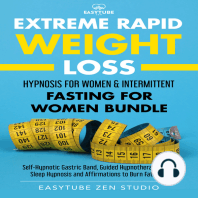Extreme Rapid Weight Loss Hypnosis for Women & Intermittent Fasting for Women Bundle