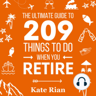 The Ultimate Guide to 209 Things to Do When You Retire - The perfect gift for men & women with lots of fun retirement activity ideas