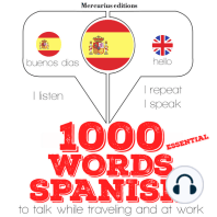 1000 essential words in Spanish