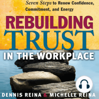 Rebuilding Trust in the Workplace