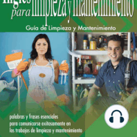 Inglés para Limpieza y Mantenimiento