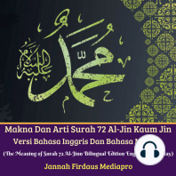 Makna Dan Arti Surah 72 Al-Jin Kaum Jin Versi Bahasa Inggris Dan Bahasa Melayu