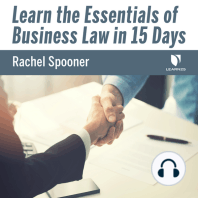 Learn the Essentials of Business Law in 15 Days