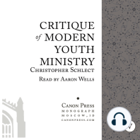 Critique of Modern Youth Ministry