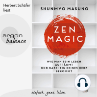 Zen Magic - Wie man sein Leben aufräumt und dabei ein reines Herz bekommt (Ungekürzte Lesung)