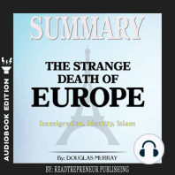Summary of The Strange Death of Europe