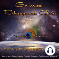 The Srimad Bhagavad Gita in English