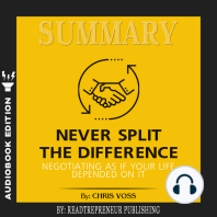 Summary of Never Split the Difference
