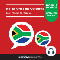 Top 25 Afrikaans Questions You Need to Know