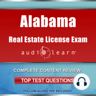 Alabama Real Estate License Exam Audio Learn