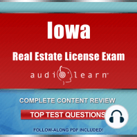 Iowa Real Estate License Exam AudioLearn