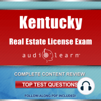 Kentucky Real Estate License Exam AudioLearn