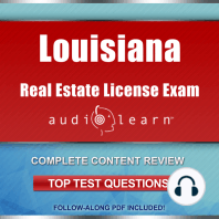 Louisiana Real Estate License Exam AudioLearn