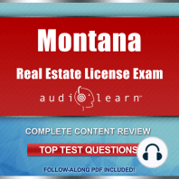 Montana Real Estate License Exam AudioLearn