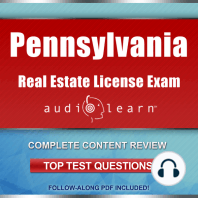 Pennsylvania Real Estate License Exam AudioLearn