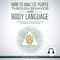 HOW TO ANALYZE PEOPLE THROUGH BEHAVIOR AND BODY LANGUAGE