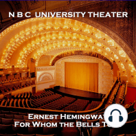 N B C University Theater - For Whom the Bells Toll