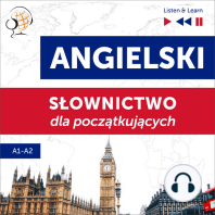 Angielski. Słownictwo dla początkujących – Listen & Learn (Poziom A1 – A2)