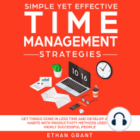 Simple Yet Effective Time Management Strategies