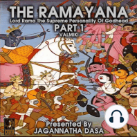 The Ramayana Lord Rama The Supreme Personality Of Godhead - Part 1