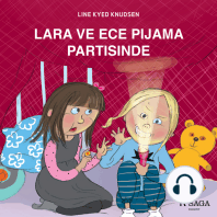 Lara ve Ece Pijama Partisinde