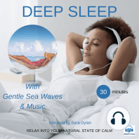 Deep sleep meditation Gentle Sea waves & Music 30 minutes