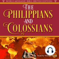 The Philippians and Colossians Audio Bible Hebrew World Messianic Bible British Edition KJV NKJV Audio Bible Christian New Testament Paul Gospel