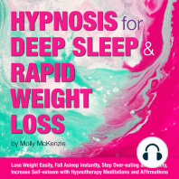 HYPNOSIS for DEEP SLEEP and RAPID WEIGHT LOSS