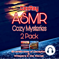 ASMR Cozy Mysteries 2 Pack - Brushstrokes of Deception & Whispers in the Waves