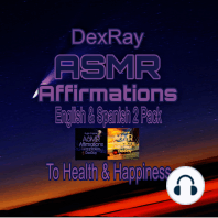 ASMR Affirmations English & Spanish 2 Pack - To Health & Happiness