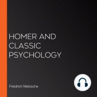 Homer and Classic Psychology