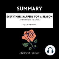 SUMMARY - Everything Happens For A Reason