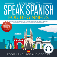 Learn How to Speak Spanish for Beginners