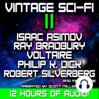 Vintage Sci-Fi 11 - 26 Science Fiction Classics from Isaac Asimov, Ray Bradbury, Voltaire, Philip K. Dick and more