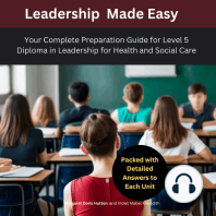 Complete Preparation Guide for Level 5 Diploma in Leadership for Health and Social Care