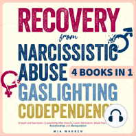 Recovery from Narcissistic Abuse, Gaslighting, Codependency 4 Books in 1