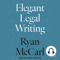 Elegant Legal Writing