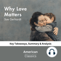 Why Love Matters by Gerhardt, Sue