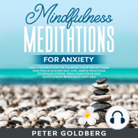 Mindfulness Meditations for Anxiety