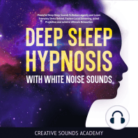 Deep Sleep Hypnosis With White Noise Sounds