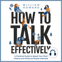 How to Talk Effectively