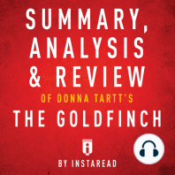 Summary, Analysis & Review of Donna Tartt's The Goldfinch