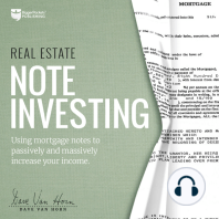 Real Estate Note Investing